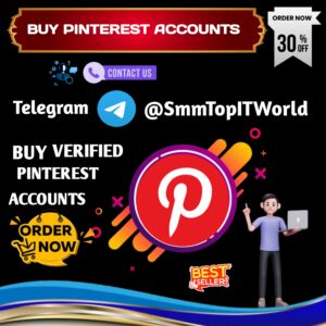 Buy aged Pinterest accounts for instant access and audience reach