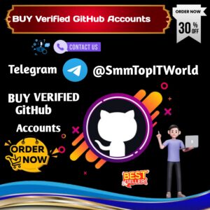 Buy GitHub accounts with verified profiles and instant access