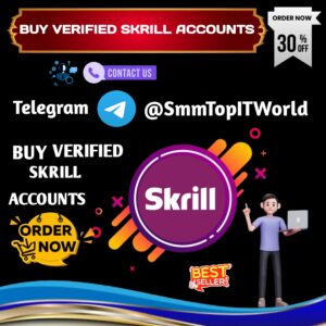 Buy verified Skrill account with full identity verification